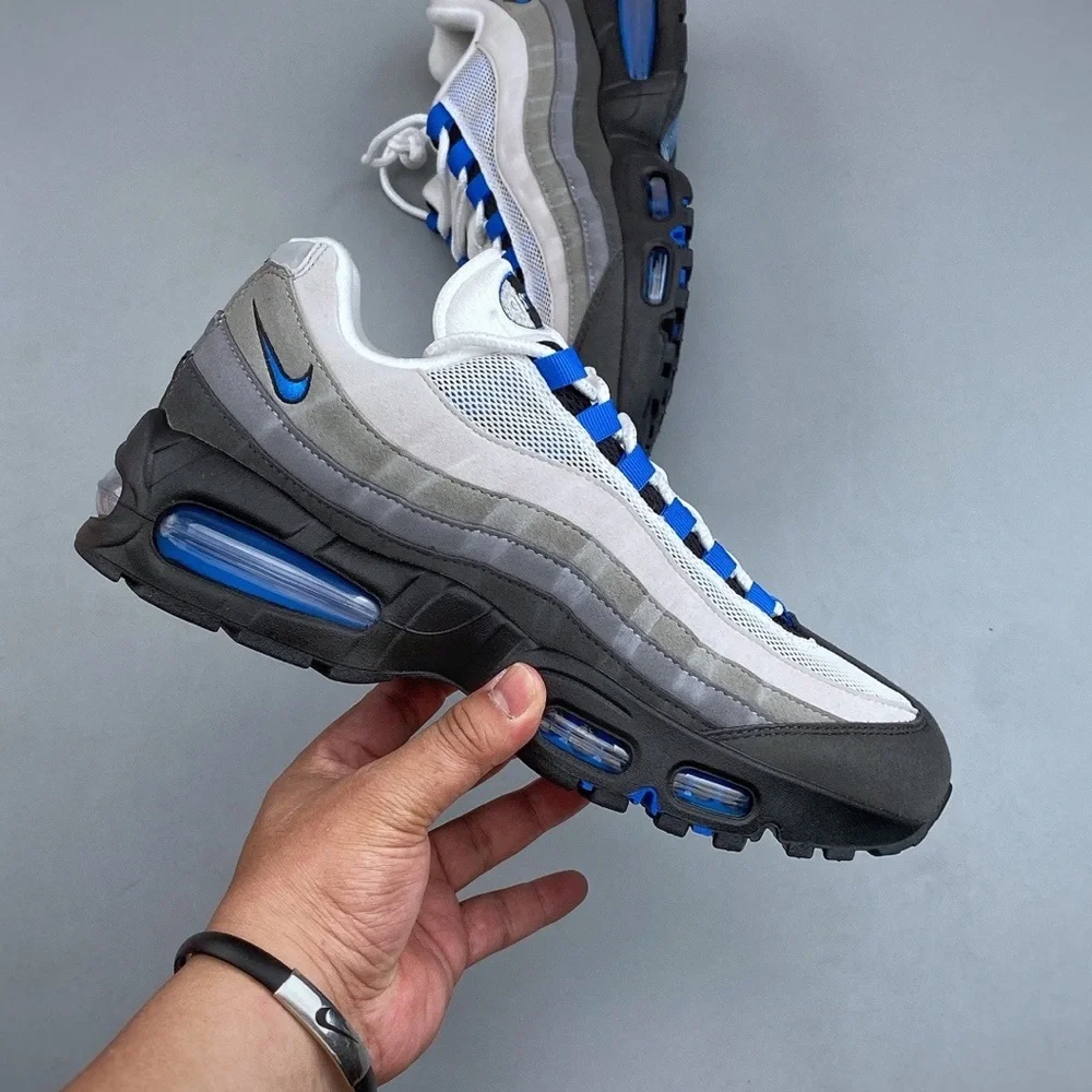 Nike Air Max 95 OG Blue Spark IM7410-100 Men's Comfort Shoes